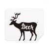 Deer Black and White Animal Cleaning Cloth Screen Cleaner 2pcs Suede Fabric view 1