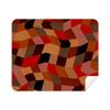 Diamond Polygon Tile Colorful Patterns Cleaning Cloth Screen Cleaner 2pcs Suede Fabric view 1