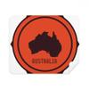 Australia Flavor Map Emblem Illustration Cleaning Cloth Screen Cleaner 2pcs Suede Fabric view 1
