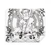 Culture Guanyin Chinese Character Figure Cleaning Cloth Screen Cleaner 2pcs Suede Fabric view 1