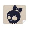 Lovely Fmale ls of Halloween Cleaning Cloth Screen Cleaner 2pcs Suede Fabric view 1