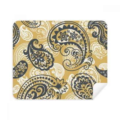 Printing Repeat Cloth Khaki Colorful Art Cleaning Cloth Screen Cleaner 2pcs Suede Fabric