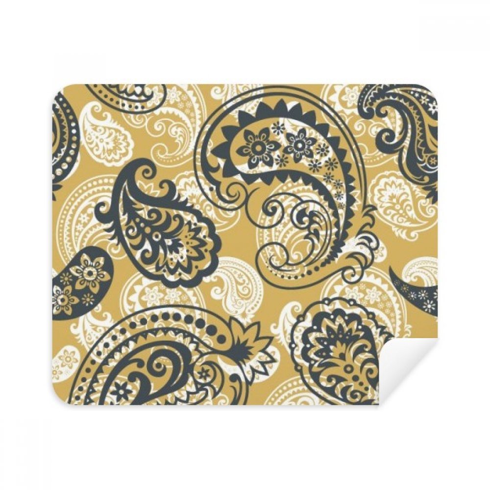Printing Repeat Cloth Khaki Colorful Art Cleaning Cloth Screen Cleaner 2pcs Suede Fabric