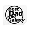 Best Dad in The Galaxy Quote Father's Day Cleaning Cloth Screen Cleaner 2pcs Suede Fabric view 1