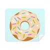Green Doughnut Dessert Sweet Food Cleaning Cloth Screen Cleaner 2pcs Suede Fabric view 1