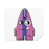 Universe Alien Striped Purple Monster Cleaning Cloth Screen Cleaner 2pcs Suede Fabric view 1