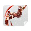 Sport Skateboard Watercolor Skiing Illustration Cleaning Cloth Screen Cleaner 2pcs Suede Fabric view 1