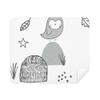 Cartoon Bird Cage Grass Nordic Pattern Cleaning Cloth Screen Cleaner 2pcs Suede Fabric view 1