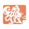 Year of Monkey Animal China Zodiac Cleaning Cloth Screen Cleaner 2pcs Suede Fabric view 1