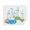 Test Tube Liquid Chestry Pattern Cleaning Cloth Screen Cleaner 2pcs Suede Fabric view 1