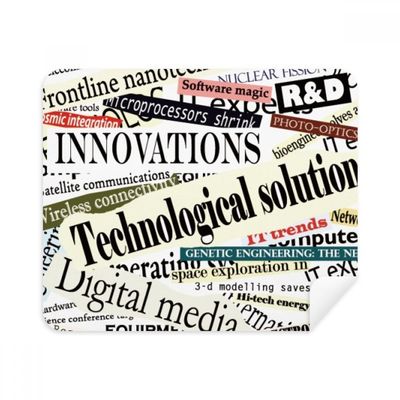 Text Veins Pattern Background Cleaning Cloth Screen Cleaner 2pcs Suede Fabric