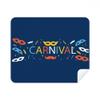 Beard Head Happy Carnival of Venice Cleaning Cloth Screen Cleaner 2pcs Suede Fabric view 1