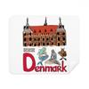 Demark National Symbol Landmark Pattern Cleaning Cloth Screen Cleaner 2pcs Suede Fabric view 1