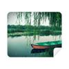 Willow Boat Lake Photography Cleaning Cloth Screen Cleaner 2pcs Suede Fabric view 1