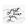 Just for You Quote Handwrite Cleaning Cloth Screen Cleaner 2pcs Suede Fabric view 1