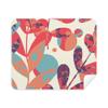 Autumnal Leaves Flower Paint Cleaning Cloth Screen Cleaner 2pcs Suede Fabric view 1