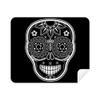 Black White Mexico Day of Dead Cleaning Cloth Screen Cleaner 2pcs Suede Fabric view 1