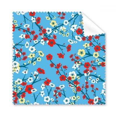 Branch Sakura Japan Pattern Cleaning Cloth Phone Screen Glasses Cleaner 5pcs