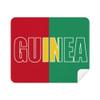 Guinea Country Flag Name Cleaning Cloth Screen Cleaner 2pcs Suede Fabric view 1