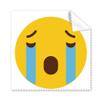 Cry Cute Online Chat Face Cartoon Cleaning Cloth Phone Screen Glasses Cleaner 5pcs view 1