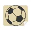 Football Sport Line Drawing Pattern Cleaning Cloth Screen Cleaner 2pcs Suede Fabric view 1