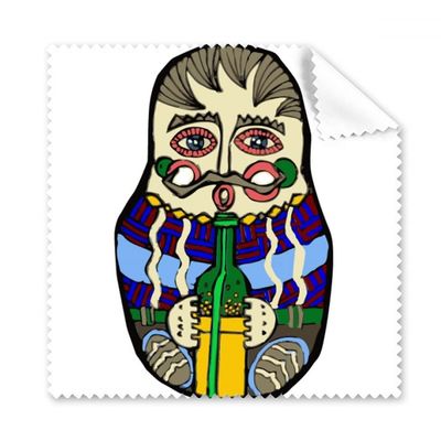 Russia Russian Matryoshka Nesting Cleaning Cloth Phone Screen Glasses Cleaner 5pcs