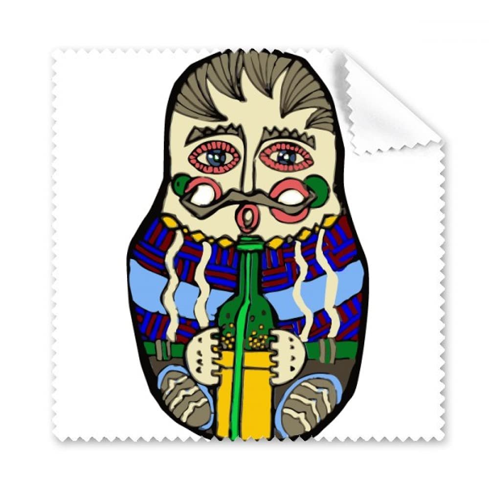 Russia Russian Matryoshka Nesting Cleaning Cloth Phone Screen Glasses Cleaner 5pcs