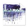 Night Starry Sky Modern City Watercolor Cleaning Cloth Phone Screen Glasses Cleaner 5pcs view 1