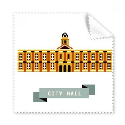 Singapore City Hall Landmark Cleaning Cloth Phone Screen Glasses Cleaner 5pcs