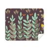 Green Brown Flower Paint Cleaning Cloth Screen Cleaner 2pcs Suede Fabric view 1