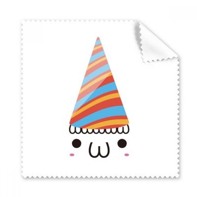 Lovely Face Festival Party Expression Cleaning Cloth Phone Screen Glasses Cleaner 5pcs