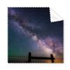Purple Dark Stars Galaxy Art Deco Gift Fashion Cleaning Cloth Phone Screen Glasses Cleaner 5pcs view 1
