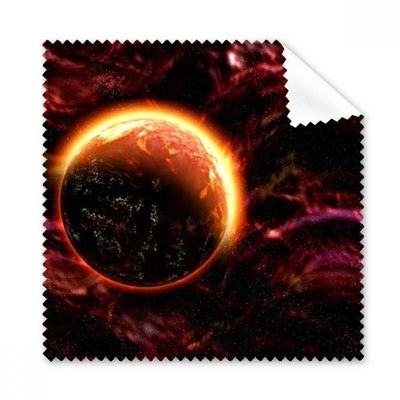 Red Planet Dark Universe Art Deco Gift Fashion Cleaning Cloth Phone Screen Glasses Cleaner 5pcs