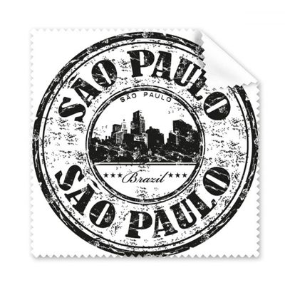 Painting Slogan Brazil Cultural Element Cleaning Cloth Phone Screen Glasses Cleaner 5pcs