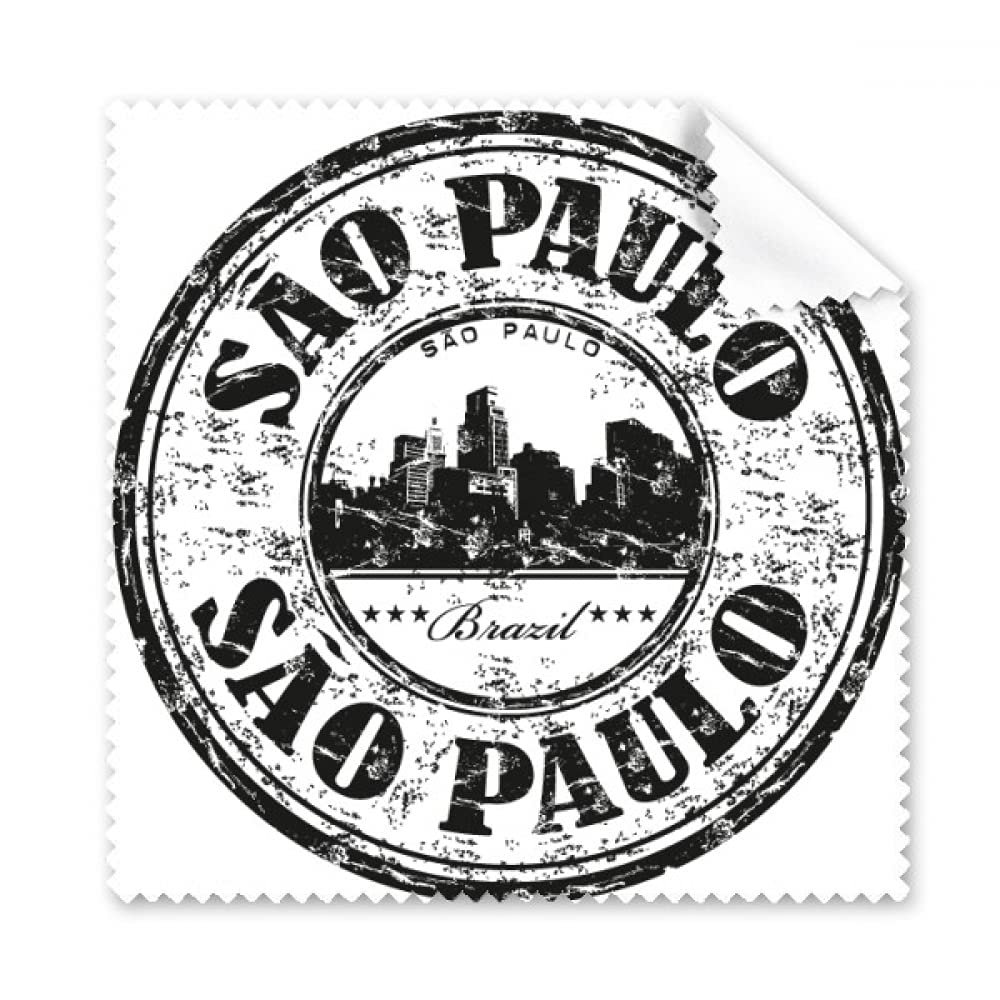 Painting Slogan Brazil Cultural Element Cleaning Cloth Phone Screen Glasses Cleaner 5pcs