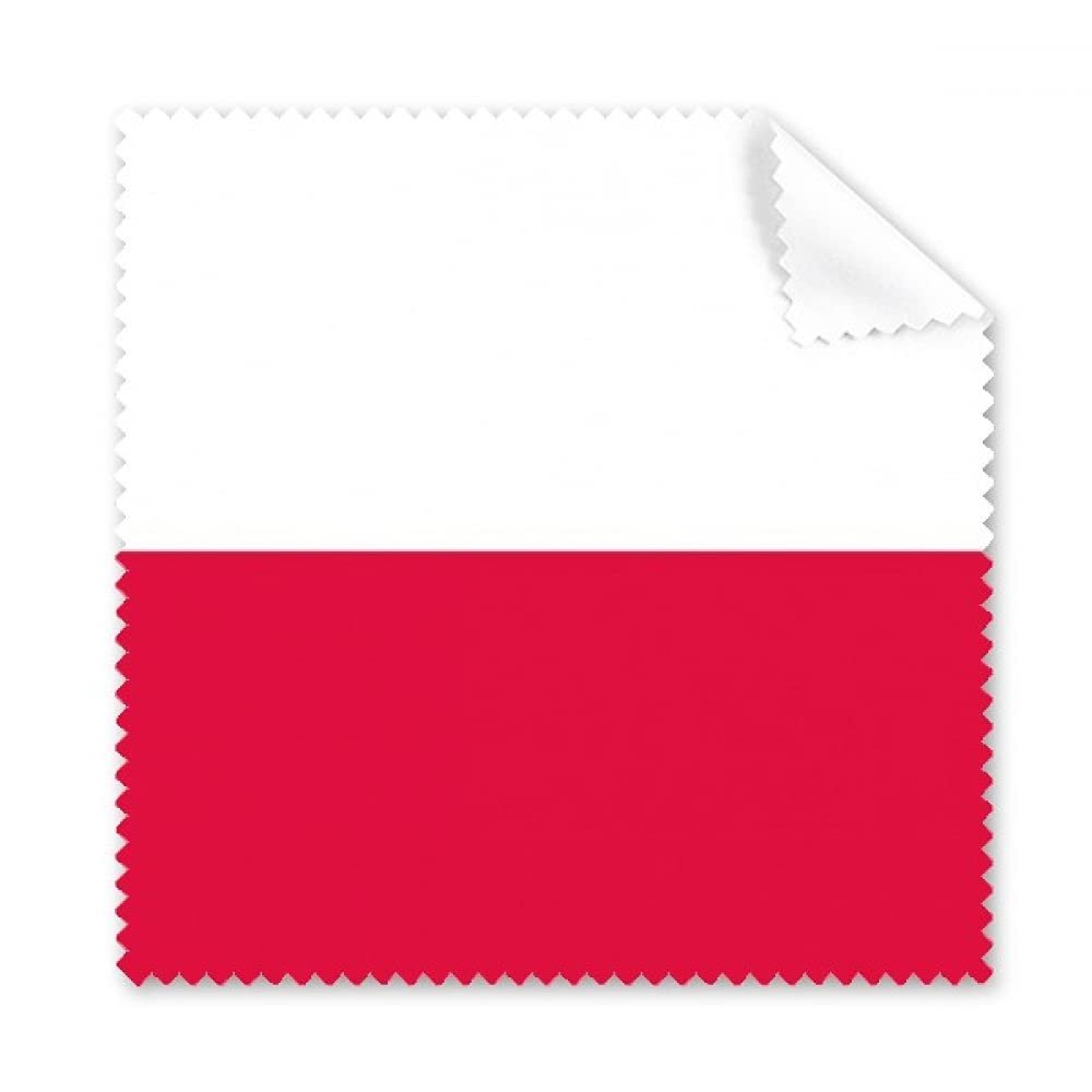 Poland National Flag Europe Country Cleaning Cloth Phone Screen Glasses Cleaner 5pcs