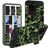 DuraSafe Cases for Samsung Galaxy S20 Ultra 2020 6.9 Inch Shockproof Sturdy Printed Case with Multi Layer Protection & Kick Stand - Military Moss(Without Holster) view 1