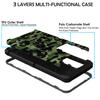 DuraSafe Cases for Samsung Galaxy S20 Ultra 2020 6.9 Inch Shockproof Sturdy Printed Case with Multi Layer Protection & Kick Stand - Military Moss(Without Holster) view 4