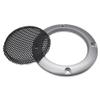 2 Pcs for 2 inch Speaker Grill Cover 2" Car Audio Tweeter Decorative Circle Metal Mesh Grille Protection Net (Silvery Frame) view 4