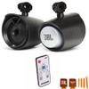 JBL MT8HLB 8" 2-Way Marine Tower Speaker with 1" Tweeter Black & Kicker 41KMLC RGB LED Lighting Controller view 1