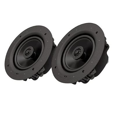 W Box 0E-ICF6560W 6.5" Frameless in-Ceiling Speakers 60 W of RMS Power (Pair)