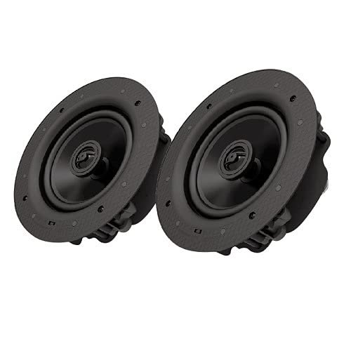 W Box 0E-ICF6560W 6.5" Frameless in-Ceiling Speakers 60 W of RMS Power (Pair)