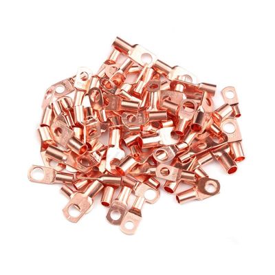 Connect Plug Connector 10Pcs Bolt Hole Tinned Copper SC6-SC25 Lugs Battery Terminals Set Electric Wire Cable Connectors Assortment Kit (Color : SC6 6)