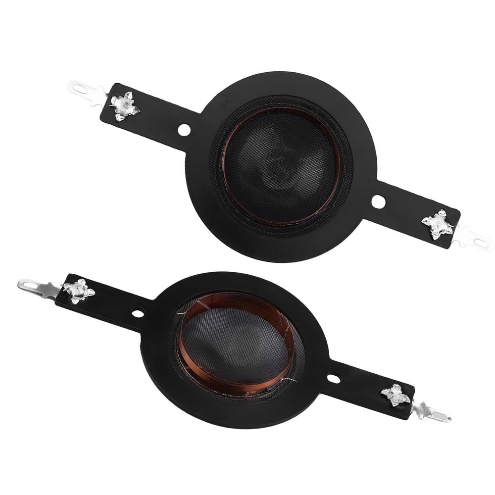Jutagoss Tweeter Voice Coil High Tone Transparent Skily Sound Film Audio Replacement, Diameter 25.5mm/1", 4 Pcs