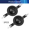 Jutagoss Tweeter Voice Coil High Tone Transparent Skily Sound Film Audio Replacement, Diameter 25.5mm/1", 4 Pcs view 4