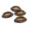 Jutagoss Tweeter Voice Coil High Tone Transparent Skily Sound Film Audio Replacement, Diameter 20mm/0.8", 4 Pcs view 4