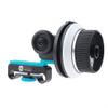 foto4easy Follow Focus with A/B Hard Stops and Gear Ring Belt for Sony Canon Nikon DSLR Camera Blackmagic BMPCC 4K Video Camera,Fits 15mm Rod Rail System view 4