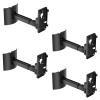 Dinghosen Wall/Ceiling Mount Bracket for UB-20 Series II ST535 ST525 ST520 535III 525III CM520 Virtually Invisible 300 Lifestyle 600 SoundTouch JC-II AM6-V AM10-V AM10IV Black (Set of 4) view 1