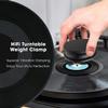 DIGITNOW Record Weight Stabilizer for Vinyl Turntables, 250g (8.8oz) Aluminum LP Record Weight, Low Profile Design Fits Under Dust Cover, Reduces Resonance and Vibration, Black view 4