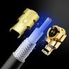 TUOLNK IPX to RP SMA Elbow Extension Cable U.FL MHF1 to RP-SMA Female Right Angle WiFi Antenna Pigtail Cable 1.13mm Extension Cable for WiFi Router Network Card 12inch(30cm) 5 Pack view 4
